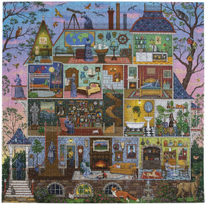 Comparateur de prix : Puzzle 1000 pièces - Eeboo - The Alchemist's Home - Carton recyclé - Encres végétales