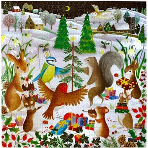Eeboo Puzzle 1000 pièces : Le petit arbre de Noël pas cher