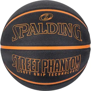 Spalding Ballon Basketball Street Phantom Soft Grip Technology noir T7 pas cher
