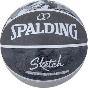 Ballon De Basket Spalding Phantom – Taille Officielle – Noir – Unisexe – Neuf