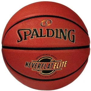 Spalding Neverflat Elite - Ballons de basketball orange T7 pas cher