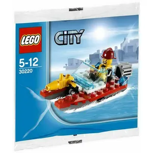 Lego City - Fire Speedboat (Polybag) - 30220 pas cher