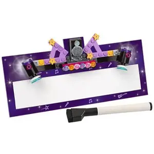 Lego Friends Carton Nom Plate pas cher