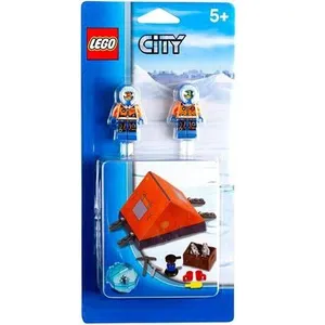 Ensemble d'accessoires Lego City Arctic Polar avec tente en tissu 8509... pas cher