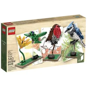 Lego Ideas - Les Oiseaux - 3 modèles d'oiseaux différents - 580 pièces pas cher