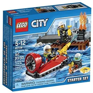 LEGO CITY Fire Starter Set 60106 pas cher