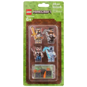 Lego Minecraft Minecraft Skin Pack 2 853610 Kit de construction (28 pièces) pas cher