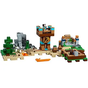 LEgO Minecraft The crafting Box 2.0 21135 Kit de construction (717 pièces) pas cher