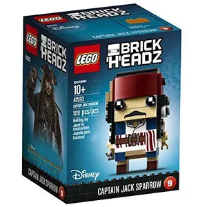 Kit de construction LEGO BrickHeadz Captain Jack Sparrow 41593 pas cher