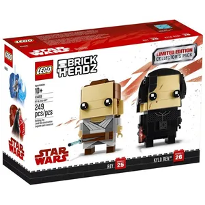 Non communiqué LEGO® Star Wars 41489 Brickheadz Rey et Kylo Ren pas cher