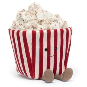 Jellycat Peluche Amuseable Popcorn (18 cm) pas cher
