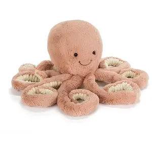 Jellycat Peluche Ocean Crew Odell la pieuvre rose (49 cm) pas cher