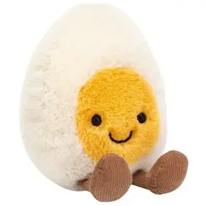 Jellycat Peluche Amuseable Oeuf à la coque Joyeux (14 cm) pas cher