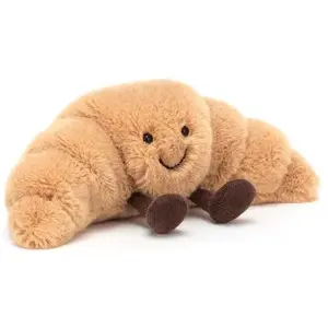 Jellycat Peluche Amuseable Croissant (20 cm) pas cher