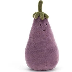 Peluche légume Aubergine Vivacious 17cm Jellycat pas cher
