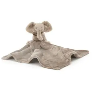 Jellycat Doudou plat Smudge Eléphant pas cher