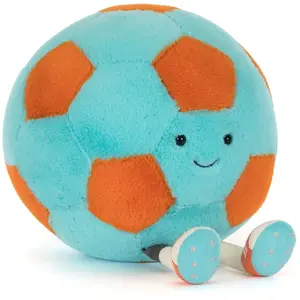 Peluche Amuseable Jellycat Football (27 cm) pas cher