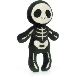 Jellycat - Peluche Squelette Noir taille unique pas cher