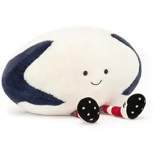 Jellycat Peluche Amuseable Ballon de rugby (29 cm) pas cher