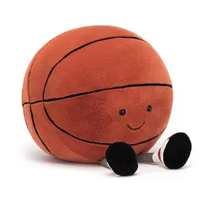 Jellycat Peluche Amuseable Ballon de basketball (25 cm)