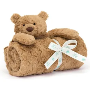Jellycat Couverture bébé Bartholomew l'ours (70 cm)