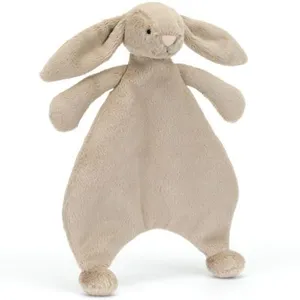 Jellycat Doudou plat Bashful Lapin Beige (27 cm) pas cher