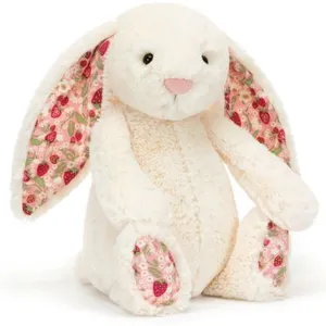 Jellycat Peluche Bashful Lapin en fleurs Crème (31 cm) pas cher