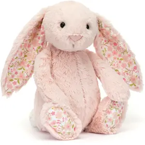 Jellycat Peluche Bashful Lapin en fleurs Cerise (31 cm) pas cher