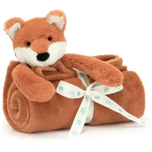 Jellycat Couverture bébé Bashful Renard (70 cm) pas cher