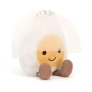 Jellycat - Amuseables Bride Egg - Peluche Oeuf Mariée pas cher