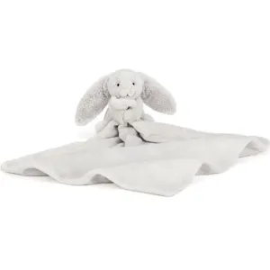 Jellycat Doudou plat Bashful Lapin Silver (34 cm) pas cher