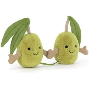 Jellycat Peluche Amuseable Paire d'Olives (18 cm) pas cher