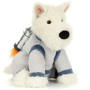 Jellycat Peluche Munro le chien écossais Cosmonaute (23 cm) pas cher
