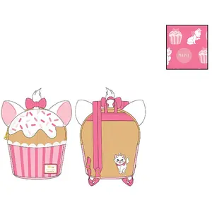 Comparateur de prix : Mini Sac-a-dos Loungefly - Les Aristochats - Marie Cupcake - Faux Cuir