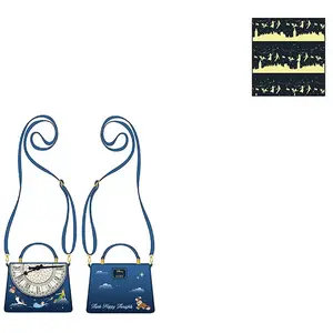 SAC A MAIN PETER PAN GLOW CLOCK / PETER PAN / LOUNGEFLY pas cher