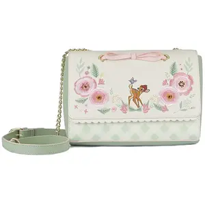 SAC A MAIN BAMBI SPRING TIME GINGHAM / BAMBI / LOUNGEFLY pas cher