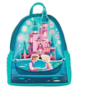 Loungefly Tangled Disney Princess Castle Mini sac à dos, multicolore, taille unique