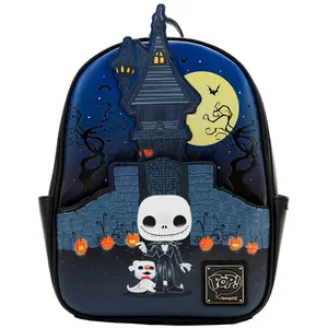 Comparateur de prix : Mini sac à dos Funko Pop By Loungefly Disney NBX Jack Skellington House