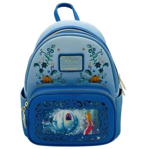 DISNEY - Fenêtre Cendrillon - Mini Sac à Dos LoungeFly Exclusive Ed pas cher