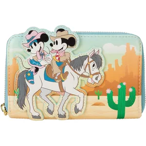 Porte-monnaie - LOUNGEFLY - Mickey et Minnie - Cuir - Multicolore - Style WesternVendu paramazon