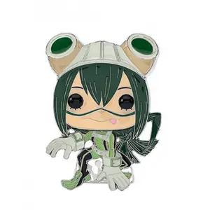 My hero academia broche funko pop 7,6 cm | tsuyu asui pas cher