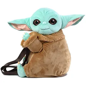 MINI SAC A DOS THE CHILD PLUSH / STAR WARS THE MANDALORIAN / LOUNGEFLY pas cher