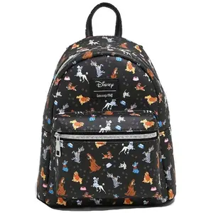 MINI SAC A DOS DOGS BONES AOP / DISNEY / LOUNGEFLY pas cher
