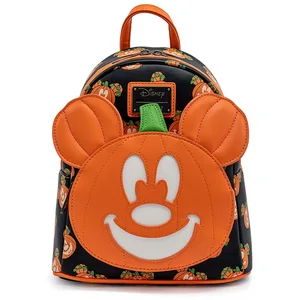 Loungefly - Disney - Sac à dos Mickey Halloween Mick-O-Lantern By Loun... pas cher