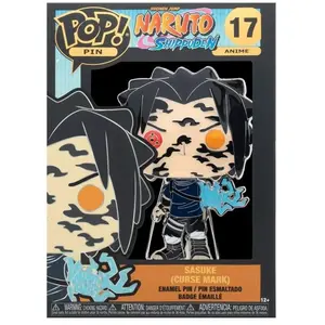 Funko Naruto Pop! Pin Pin's Émaillé Sasuke Curse 10 Cm pas cher
