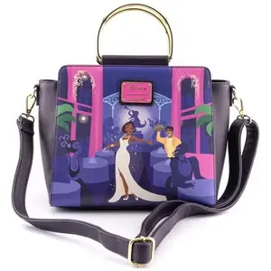 SAC A MAIN TIANA PALACE / LA PRINCESSE ET LA GRENOUILLE / LOUNGEFLY pas cher