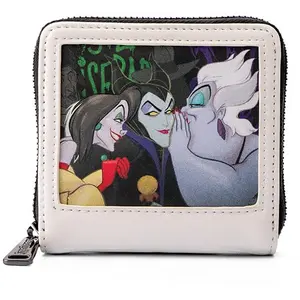 PORTEFEUILLE VILLAINS CLUB POLAROID / VILLAINS DISNEY / LOUNGEFLY pas cher