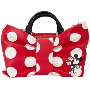 Disney by Loungefly sac à bandoulière Arc figural Minnie Rocks the Dots - Sac - LF-WDTB2913 pas cher