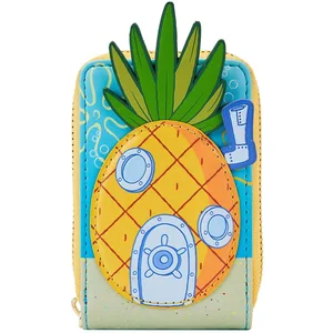 Loungefly Purse Spongebob Squarepants Pineapple House Accordion Nouveau Officiel pas cher