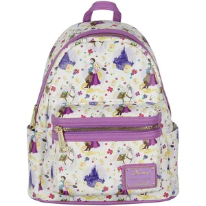 Loungefly Disney Mini sac dos Raiponce Flynn Ryder et Maximus Imprim i...